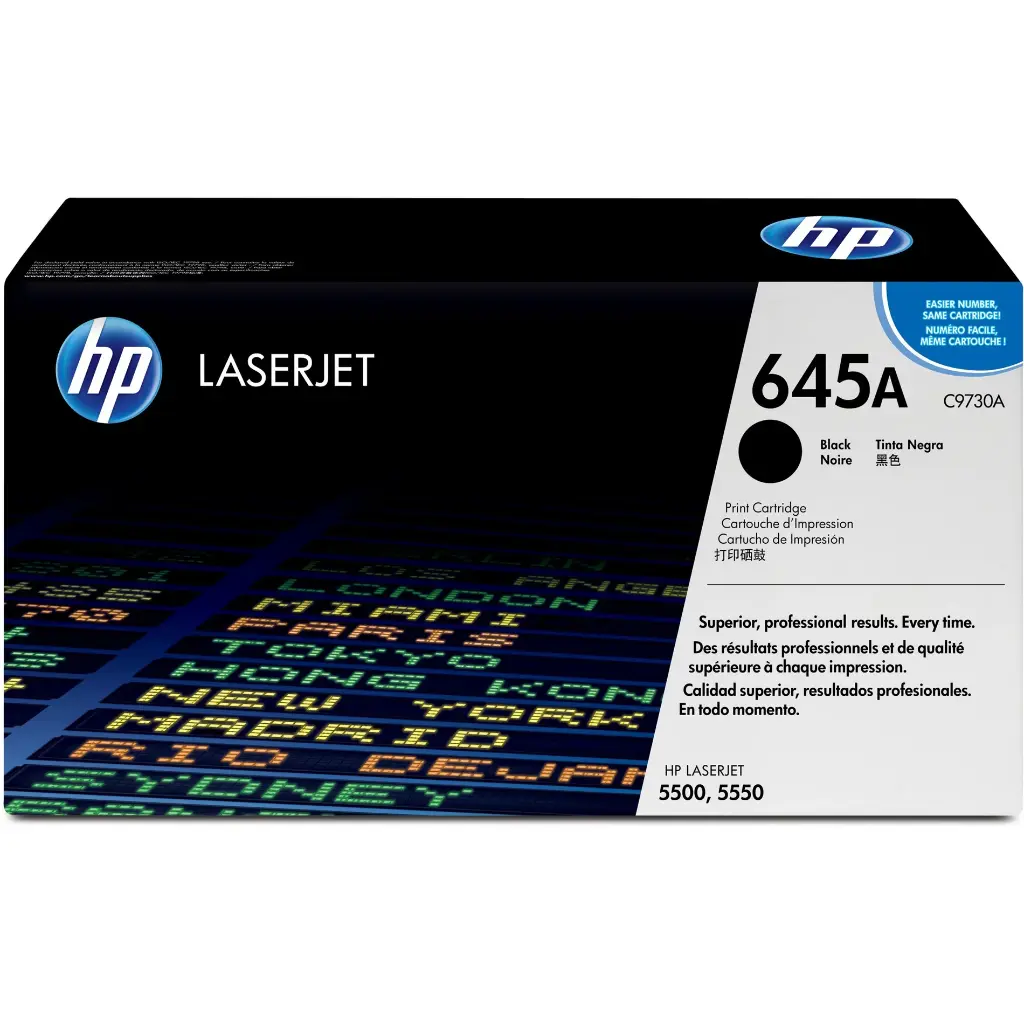 Original Cartridge - HP - 645A (C9730A) Black