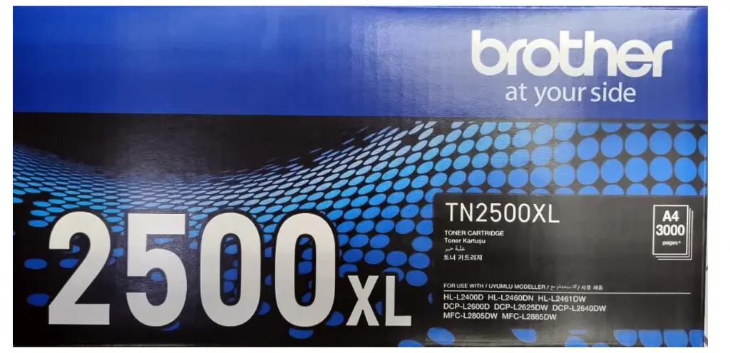 Original Cartridge - Brother TN - 2500XL Black