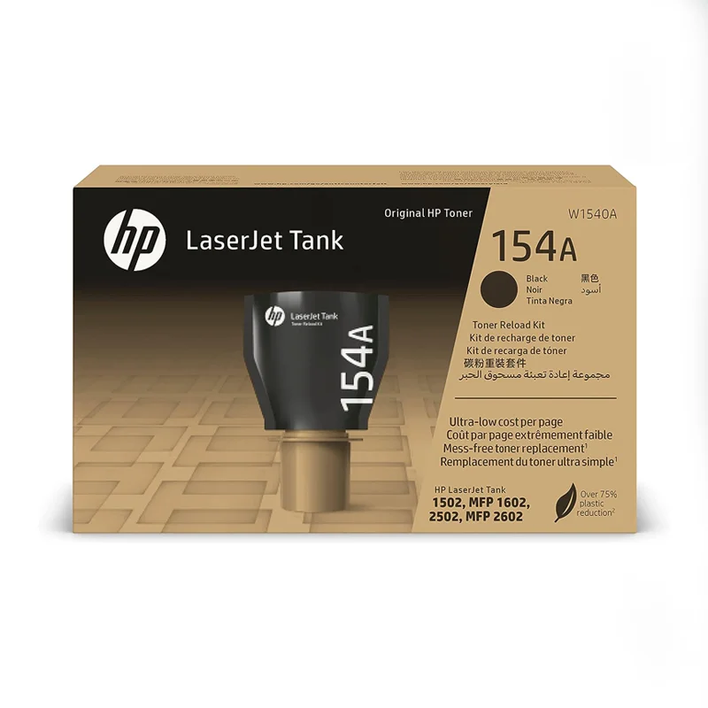 Original LaserJet Tank Toner-HP-154A W1540A Black