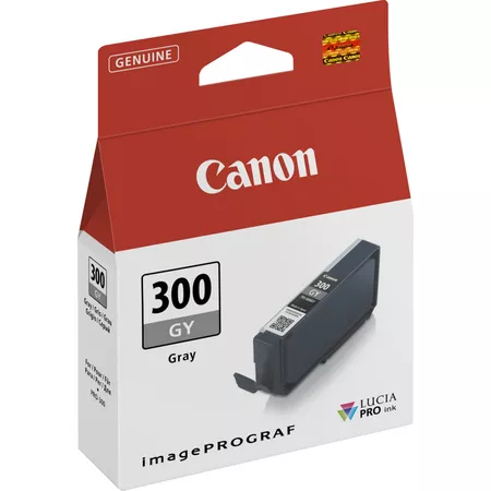 Original Ink Cartridge - Canon PFI-300GY Grey