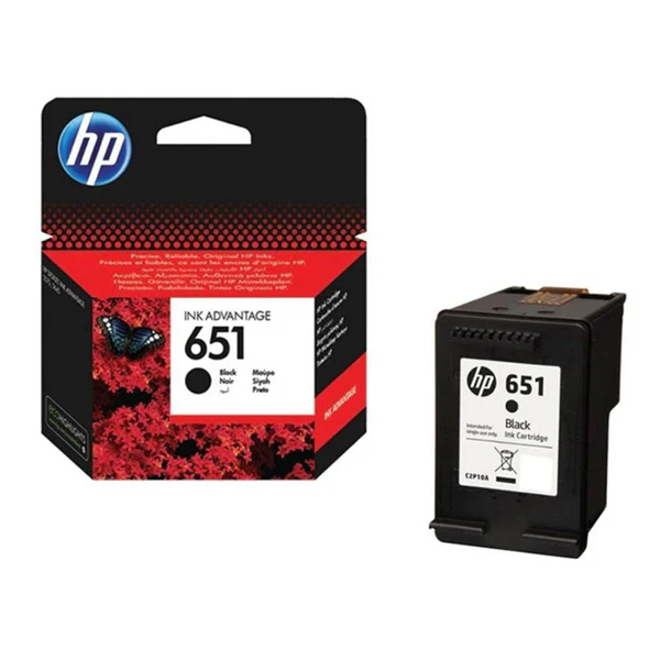 Original Ink Cartridge - HP 651 C2P10AE Black