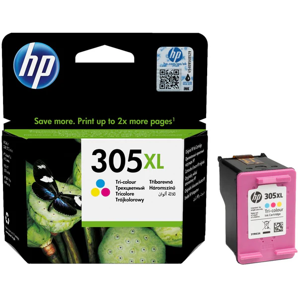 Original Ink Cartridge - HP 305XL 3YM63AE Tricolor