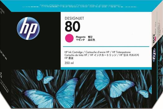 Original Ink Cartridge - HP 80 C4847A Magenta