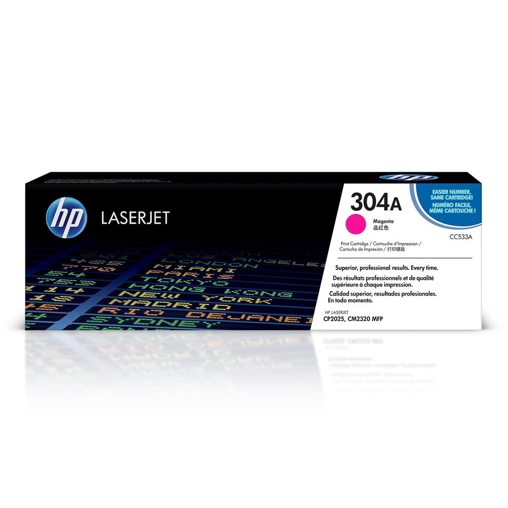 Original Cartridge - HP - 304A (CC533A) Magenta