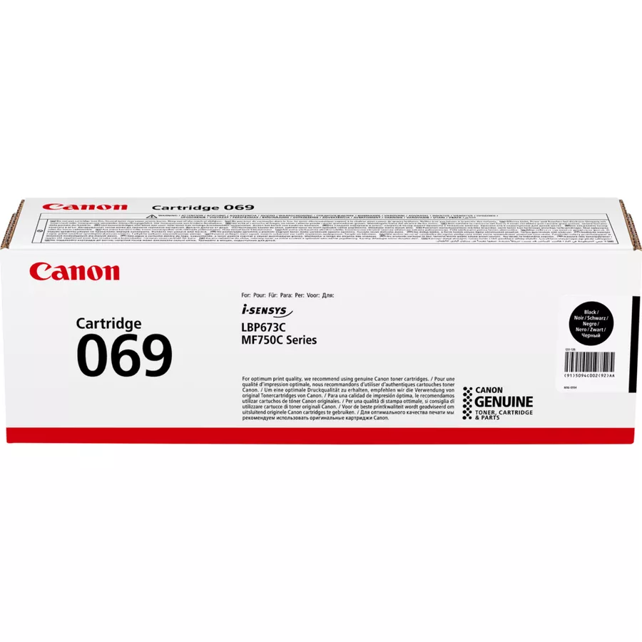 Original Cartridge - Canon 069 Black