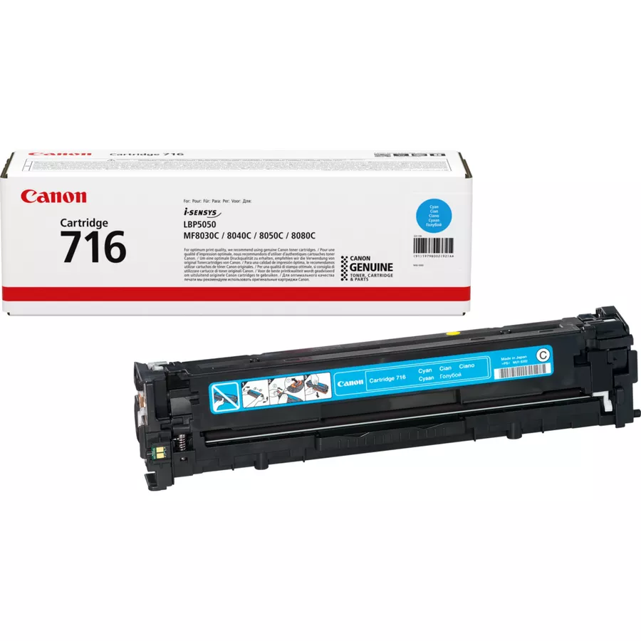 Original Cartridge - Canon 716 Cyan