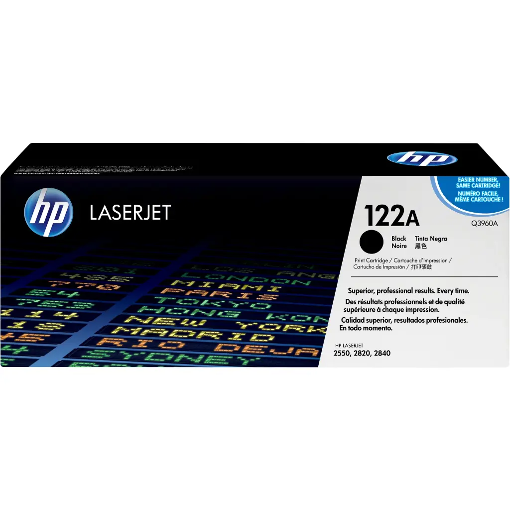 Original Cartridge - HP - 122A (Q3960A) Black