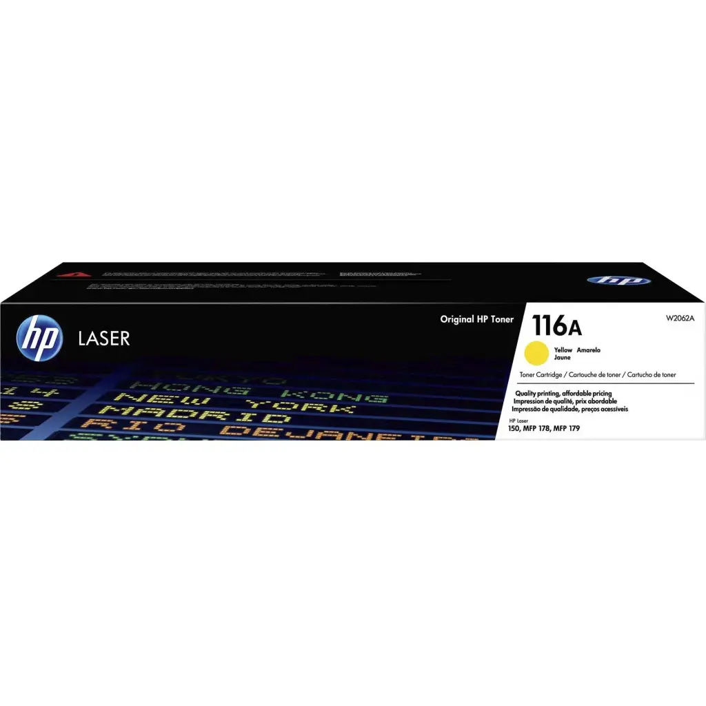 Original Cartridge - HP - 116A (W2062A) Yellow