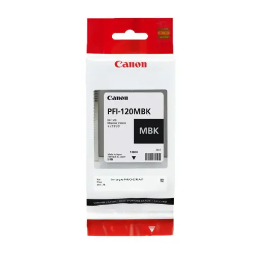 Original Ink Cartridge - Canon PFI-120MBK Matte Black