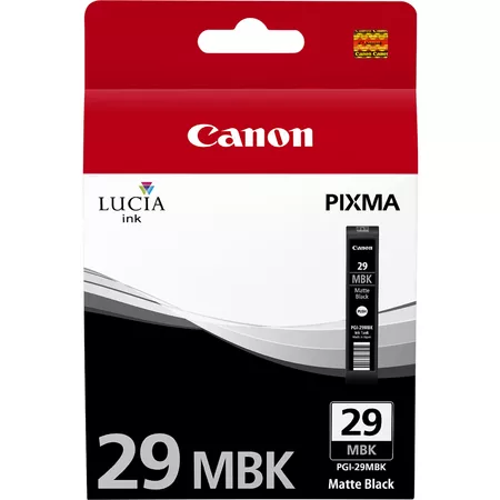 Original Ink Cartridge - Canon PGI-29MBK Matte Black