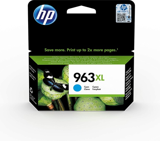 Original Ink Cartridge - HP 963XL 3JA27AE Cyan