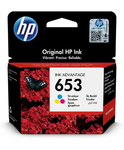 Original Ink Cartridge - HP 653 3YM74AE Tricolor
