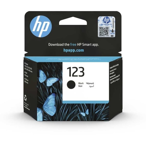 Original Ink Cartridge - HP 123 F6V17AE Black