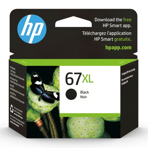 Original Ink Cartridge - HP 67XL 3YM57AN Black