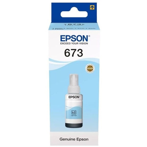 Original Ink Bottle - Epson T6735 Light Cyan