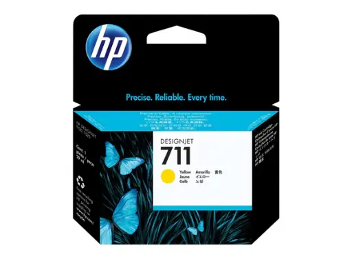 Original Ink Cartridge - HP 711 CZ132A Yellow