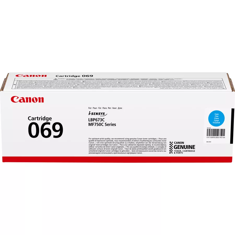 Original Cartridge - Canon 069 Cyan