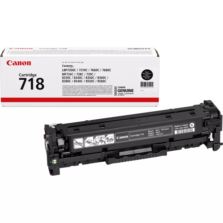 Original Cartridge - Canon 718 Black